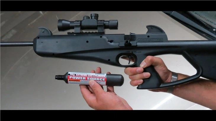 AIR RIFLE (88g) CO2 CAPSULE, CARTRIDGE ( CROSMAN Air Source )