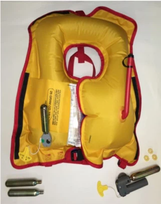 Co2 Gas Air Tubes Life Jacket First Aid