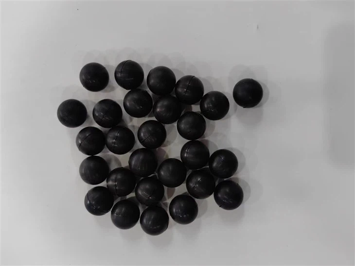 The Rubber Ball For The New Product Firing Gun 0.43mm For Training And Competition